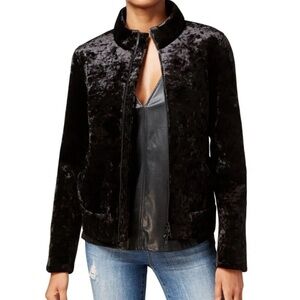 Rachel Roy Velvet Bomber Jacket 2X